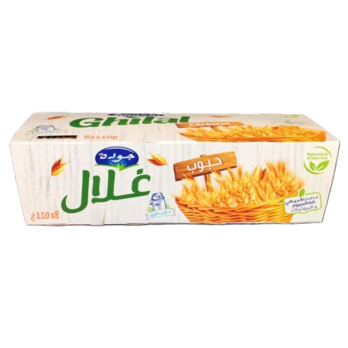 Yaourt céréales Ghilal 8x110g - JAOUDA