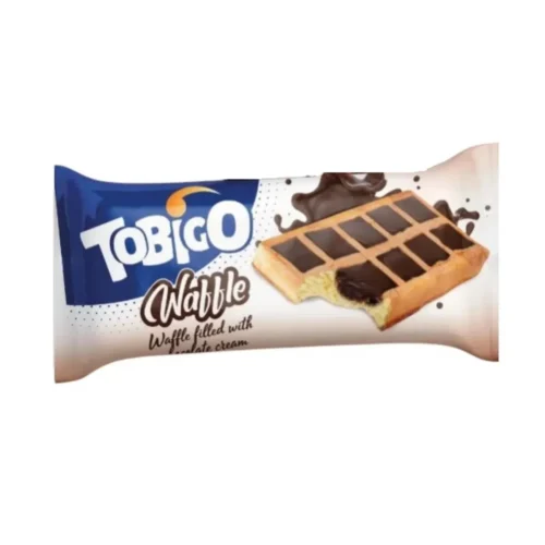 Gaufre fourrée à la crème au chocolat 48g - TOBIGO