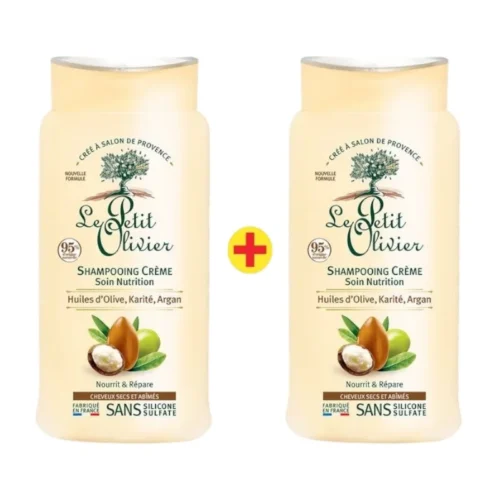 Shampoings crème soin nutrition Pack 2x250ml - LE PETIT OLIVIER