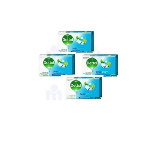 Pack savons solides Cool 4x120g - DETTOL