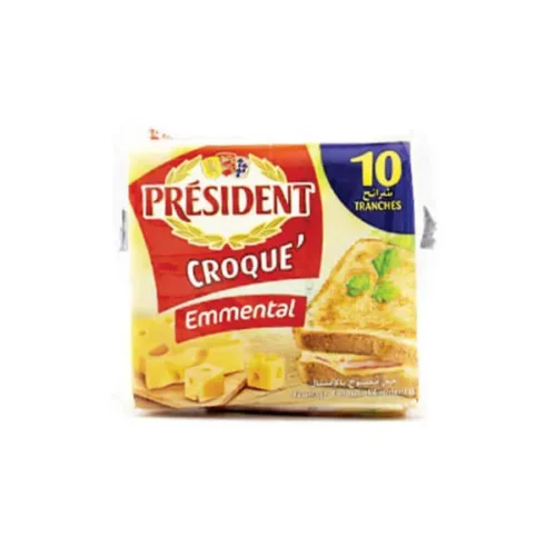 Fromage en tranches croque emmental 150g - PRÉSIDENT