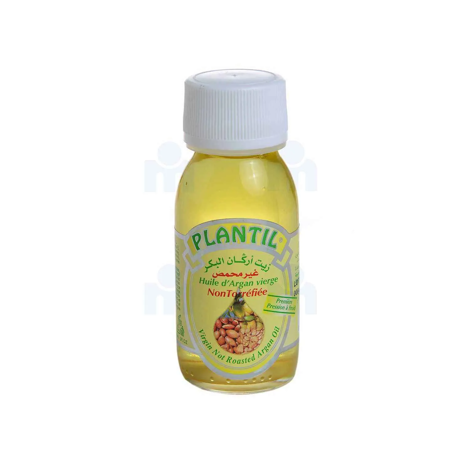 Huile d'argan vierge non torréfiée 60ml - PLANTIL