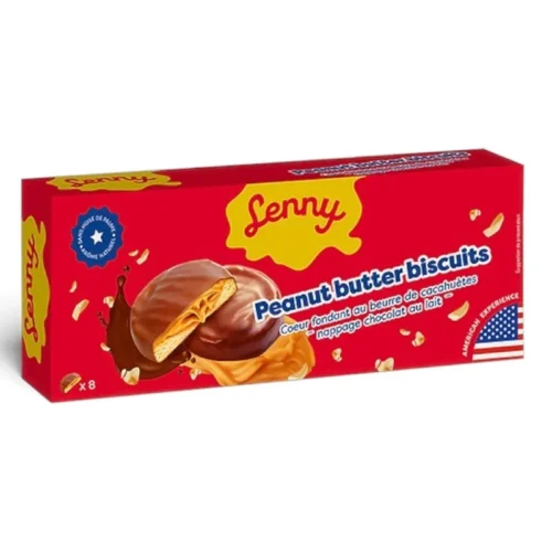 Biscuits au beurre de cacahuète 128g - LENNY