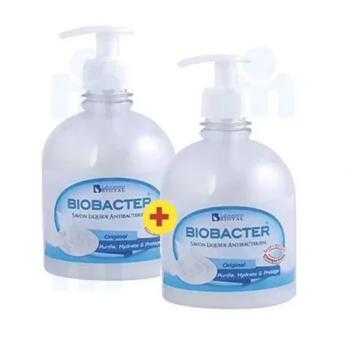 Savon liquide antibactérien citron + original 2x500ml - BIOBACTER