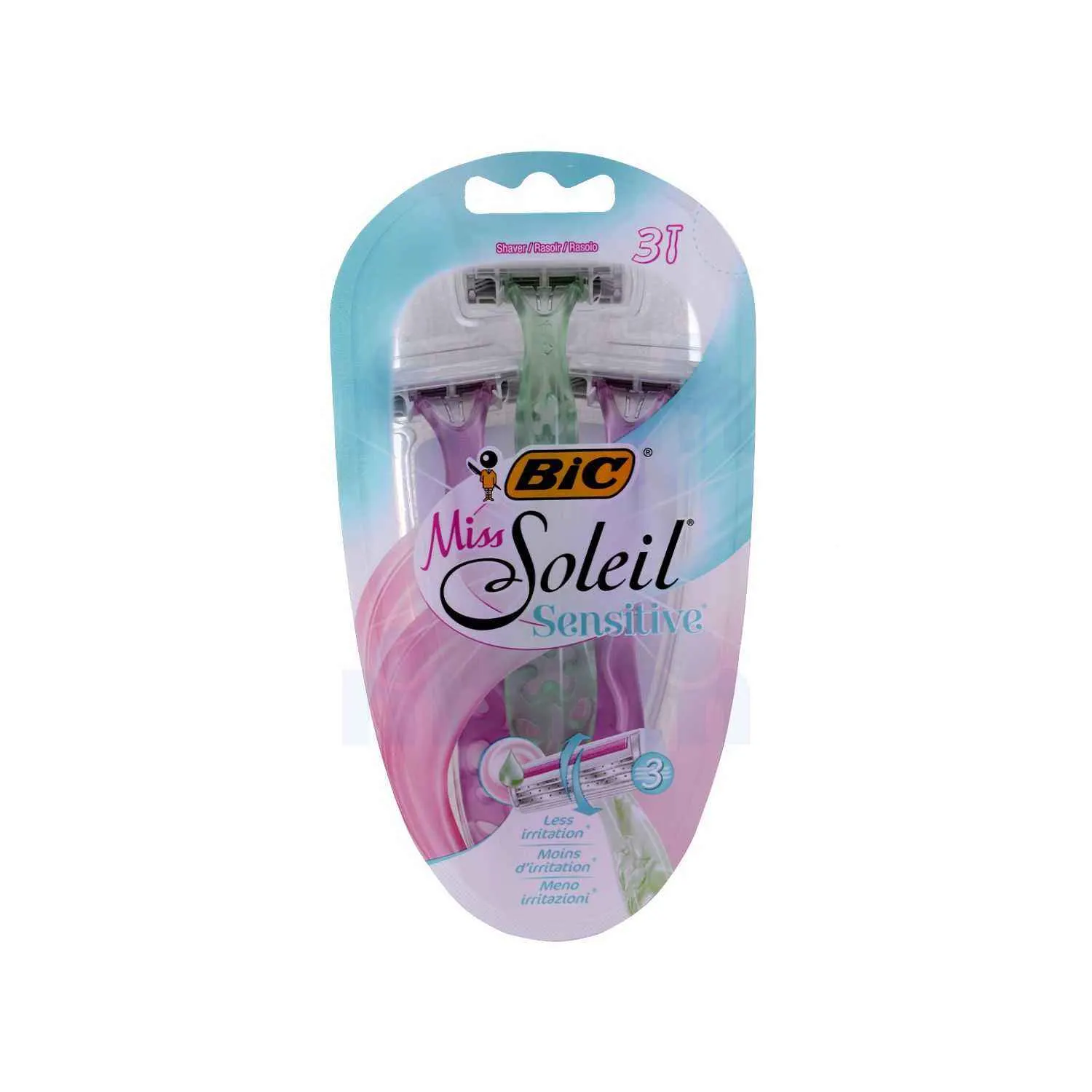 Rasoir jetable soleil sensitive miss x3 - BIC