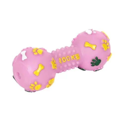 Jouet pour chien os vinyl 15cm - BUBIMEX