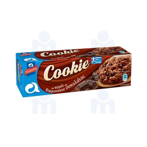 Biscuit au cacao et pépites de chocolat 175g - ALLATINI