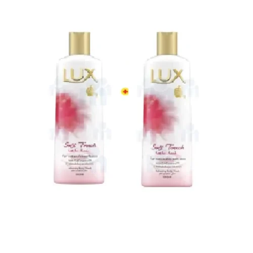 Gel douche Soft Rose 2x250ml - LUX