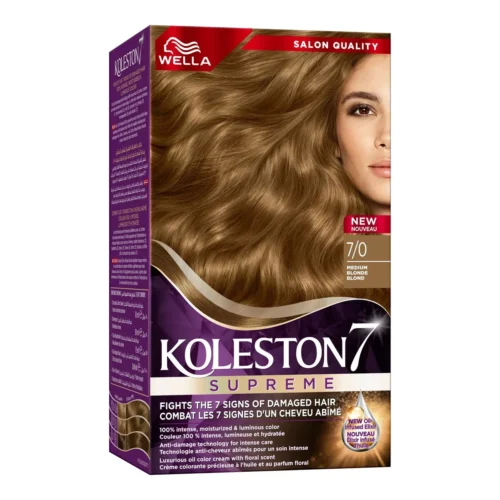 Coloration blond Wella 7/0 - KOLESTON