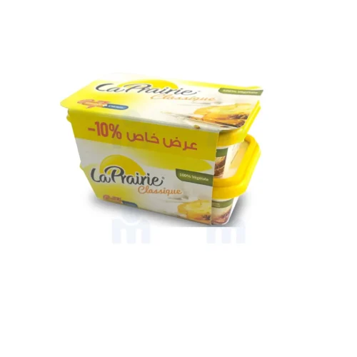 2 barquettes de margarine classique 250g - LA PRAIRIE