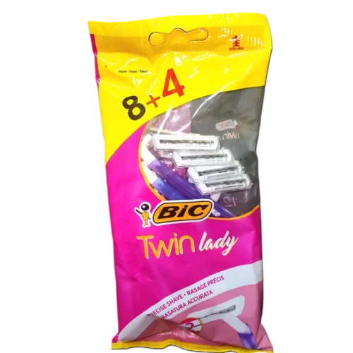 Rasoirs jetables Twin Lady 8+4 gratuits - BIC