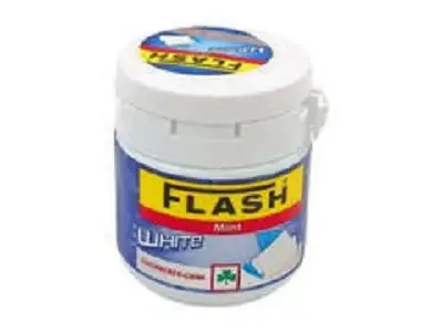 Chewing-Gum mint sans sucre dragées 18g - FLASH