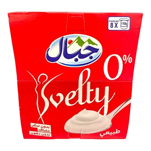 Yaourt 0% Svelty 8x110g - JIBAL