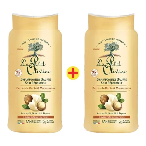 Shampoings baume soin réparateurs Pack 2x250ml - LE PETIT OLIVIER