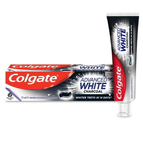 Dentifrice Advanced au Charbon Blanc 75ml - COLGATE