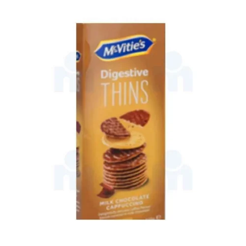 Biscuits Cappuccino au chocolat au lait Digestive 150g - MC VITIE'S
