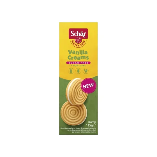 Biscuits à la vanille sans sucres 115g - SCHÄR
