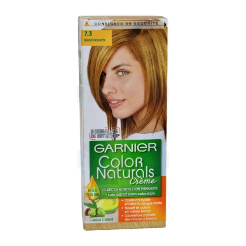 Coloration cheveux  7.3  blond noisette - GARNIER COLOR NATURALS