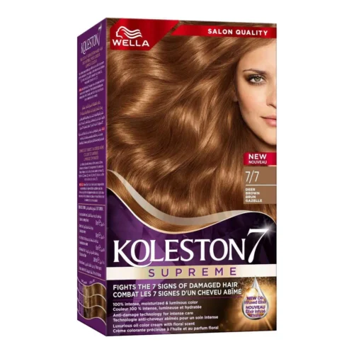 Coloration brun gazelle Wella 7/7 - KOLESTON