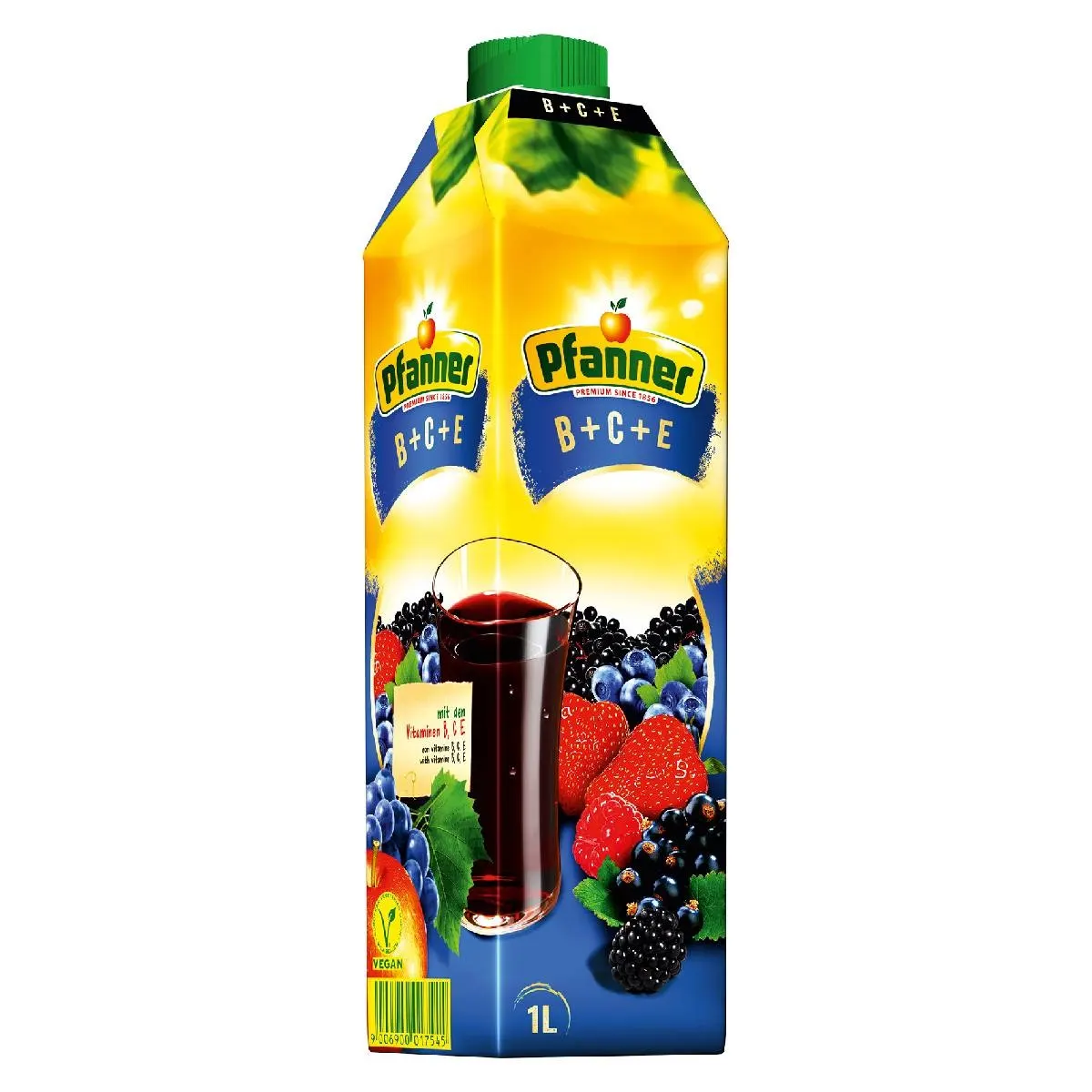Pfanner Nectar wildberry mix B+C+E 1L