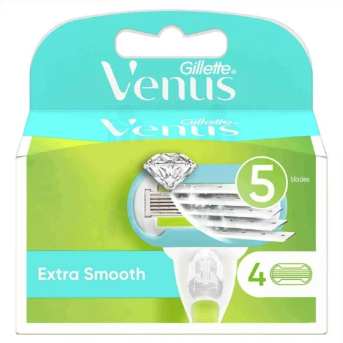 Cartouches de rechange de rasoir Extra Smooth 3 lames x4 unités - VENUS