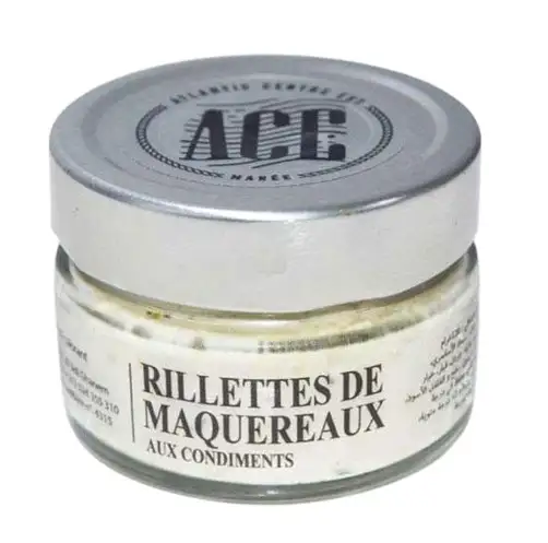 Rillettes de maquereaux aux condiments 100g - ACE MARÉE