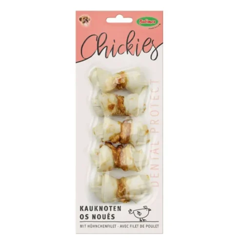 Os noué blanc au poulet pour chien x5 t.S 50g - BUBIMEX