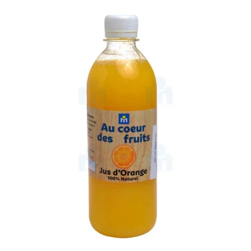 Marjane Jus d’orange pressée frais 50cl