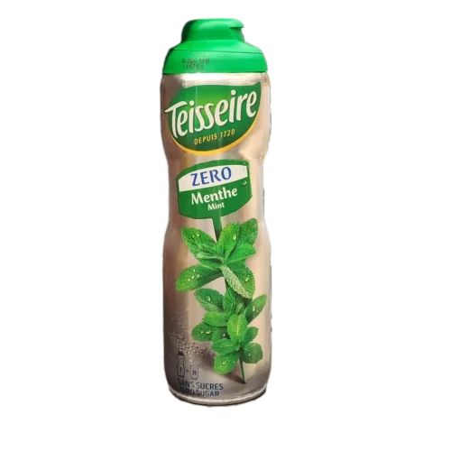 Teisseire Sirop de menthe zéro sucre 60cl