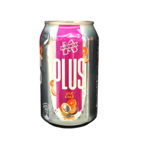 Mirinda Plus tropical canette 33cl