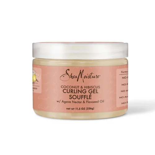 Gel soufflé rehausse boucles à la noix de coco et à l’hibiscus340g-SHEA MOISTURE