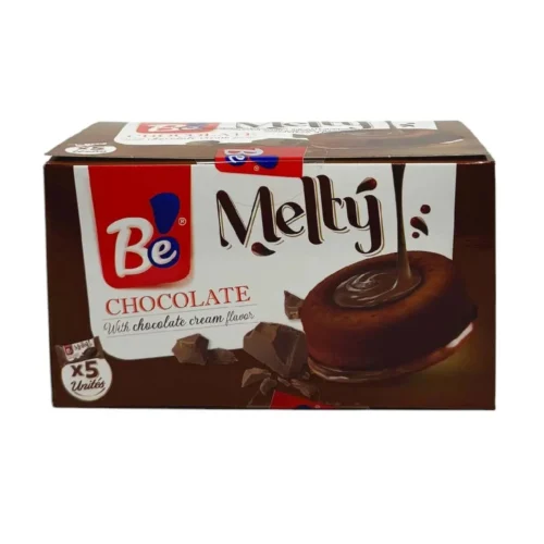 Cake chocolat avec de la crème au chocolat Melty Pack 5x40g - BE