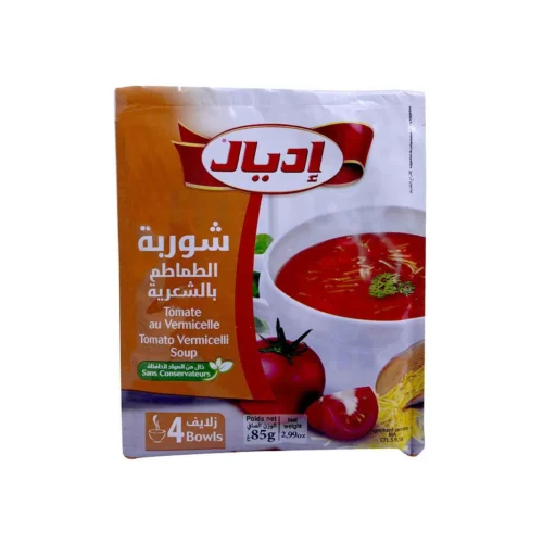 Soupe tomates aux vermicelles 85g - IDÉAL