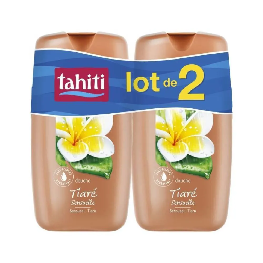 Gels douche Tiaré Sensuelle Lot 2x250ml - TAHITI