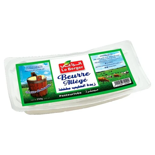Beurre allégé doux 45% MG 250g - LE BERGER