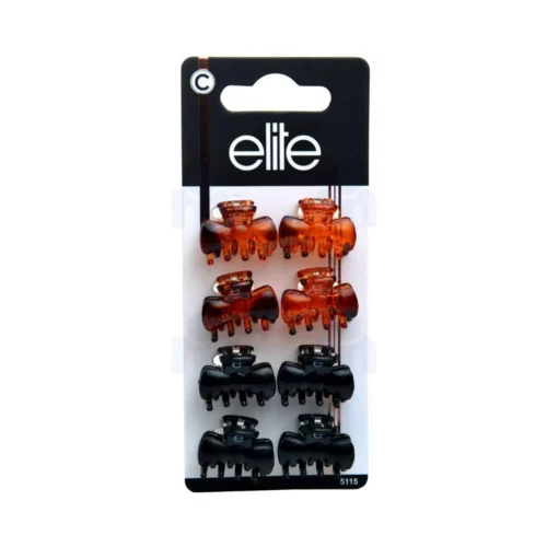 Mini pinces pour cheveux 5115 x8 - ELITE