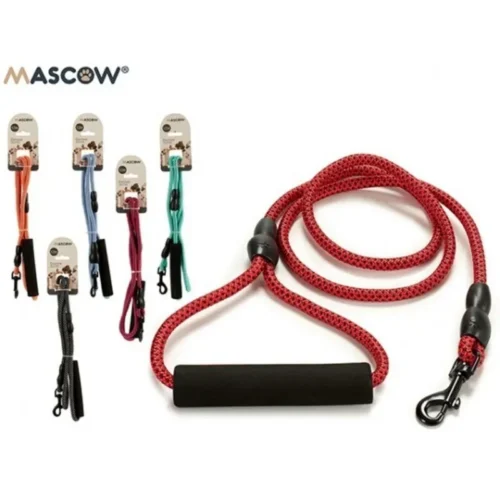 Laisse en corde de nylon résistante 1,2m pour chien de taille medium-MASCOW