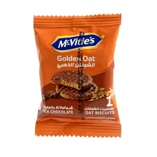 Biscuits à l'avoine dorée et au lait 33g - MC VITIE'S