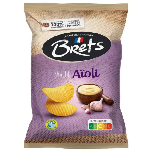 Chips saveur Aïoli 125g - BRET'S