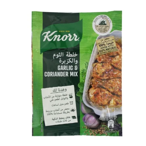 Assaisonnement poulet, ail et corinadre 34g - KNOOR