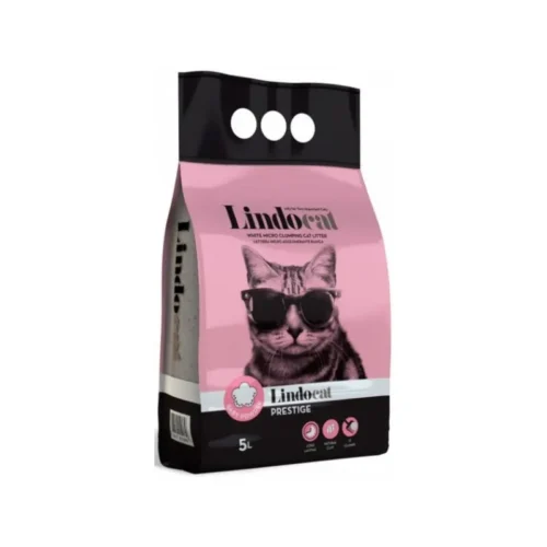 Litière prestige poudre bébé compact 5L - LINDOCAT