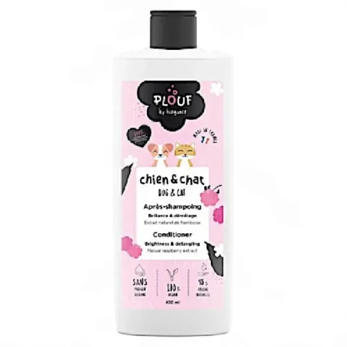 Après shampoing pour chien et chat 400ml - PLOUF