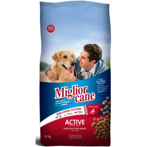 Croquettes au bœuf pour chien 10Kg - MORANDO