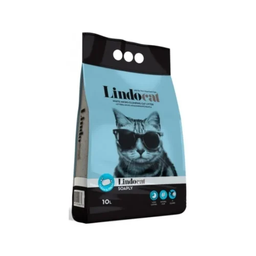 Litière agglomérante pour chat 10L - LINDOCAT