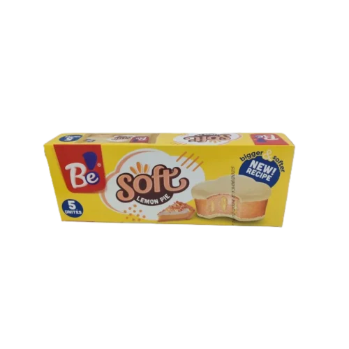 Cake soft lemon pie pack 5x40g - BE