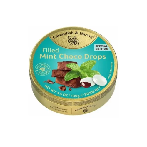 Bonbons au gouttes de chocolat fourrés à la menthe 130g - CAVENDISH & HAVERY