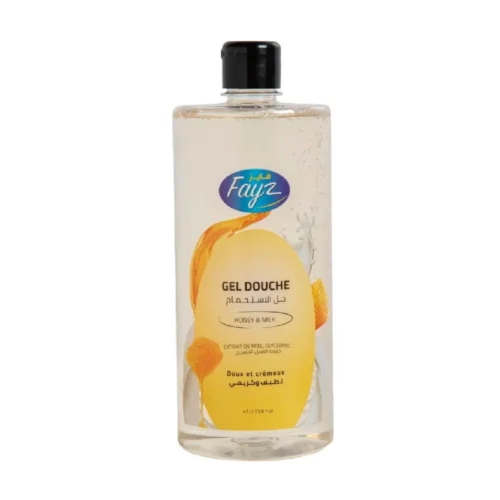 Gel nettoyant pour le corps à l'extrait de miel et glycérine 1L - FAYZ