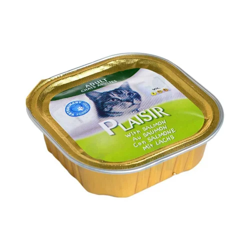 Pâté pour chat au saumon 100g - LES REPAS PLAISIR