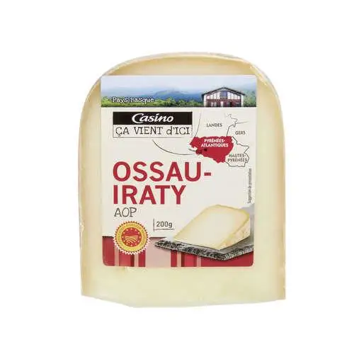 Fromage Ossau iraty AOP 34% MG 200g - CASINO ÇA VIENT D'ICI