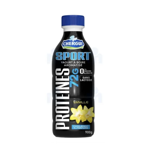 Yaourt à boire protéiné vanille 900ml - CHERGUI